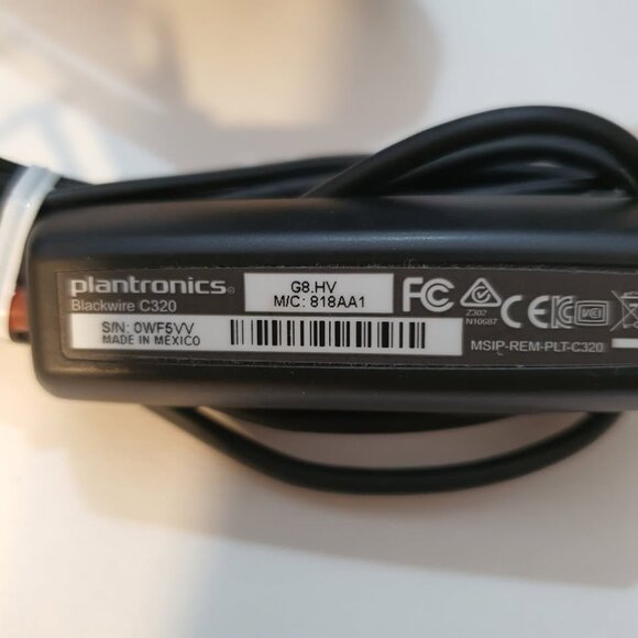 Plantronics Blackwire C320-M Black Headband USB Headsets - Picture 5 of 5